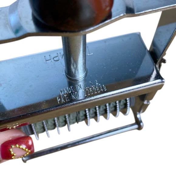 Triumph No. 2-9 Band Dater Rubber Stamp – Vintage Office Collectible‎ (E14Q) - Picture 6 of 7